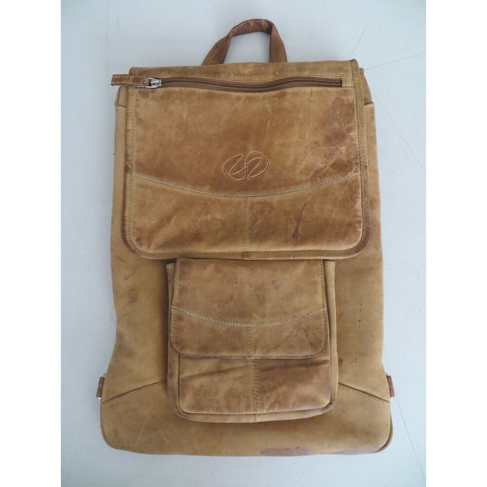 MacCase Premium Leather iPad Flight Jacket,US(Brown) without backpack straps